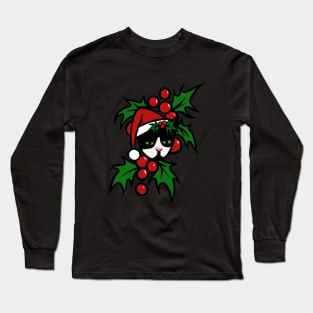 Tuxedo Cat Christmas Long Sleeve T-Shirt